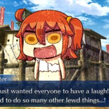 Yes Gudako, I lurk on Reddit and Twitter. I see ALL the lewd things...
