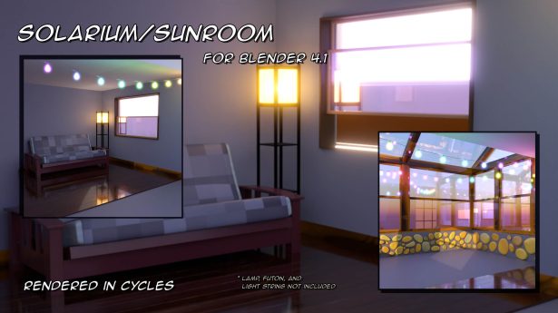 Purchase: DeviantArt | Gumroad (50% off) Purchase on my Gumroad account and get 50% off [discount]! (Valid through September 30th) A sunroom/solarium scene for 