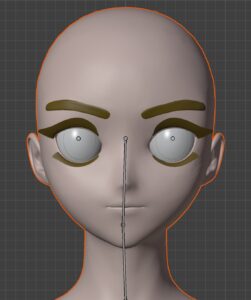 Aiko3 Stylized after eye centers are adjusted