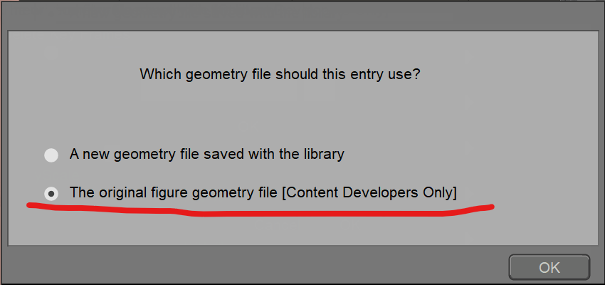 "Which geometry file should this entry use?" window